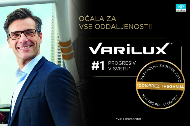 Ena očala za vse oddaljenosti Foto: Essilor