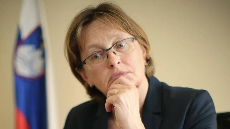 Fotografija: Ministrstvo za finance, ki ga je lani vodila Mateja Vraničar Erman, med drugim nima niti ustreznih navodil za sestavo zaključnega računa proračuna RS. FOTO: Jure Eržen/Delo
