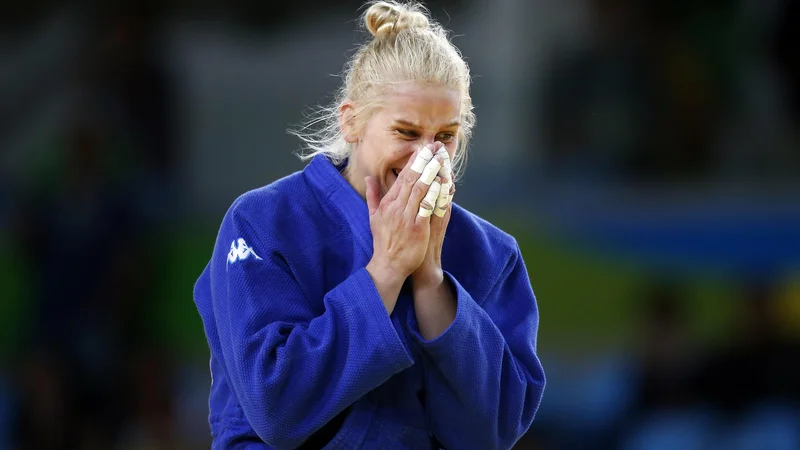 Fotografija: Ana Velenšek je prikazala eno od svojih najslabših borb. FOTO: Matej Družnik/Delo