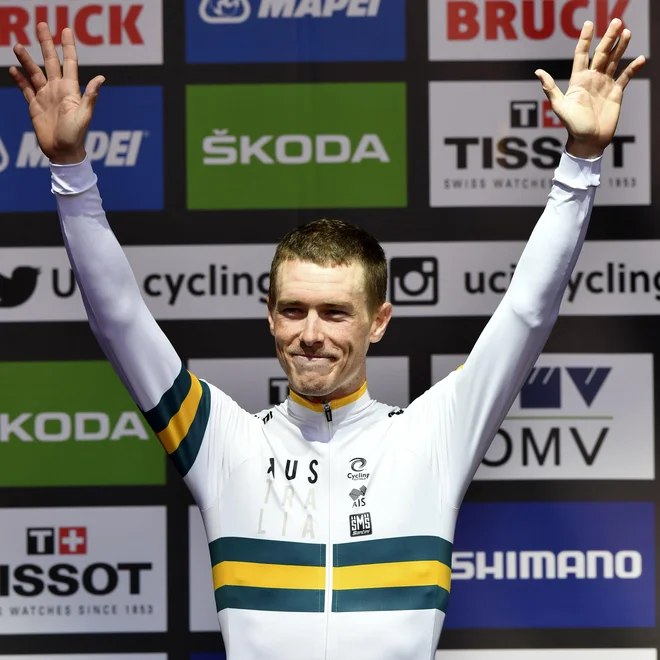 Rohan Dennis je bil mnogo prehiter za vso konkurenco. FOTO: Kerstin Jönsson/AP