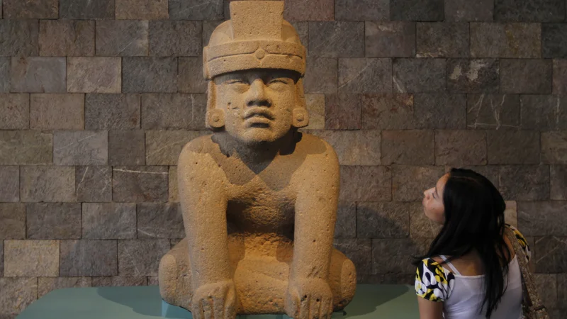 Fotografija: Mnoge trditve o žrtvovanjih in kanibalizmu v predkolumbovski Ameriki nimajo podpore v arheoloških dokazih, menijo arheologi z Smithsoniana. FOTO: Reuters