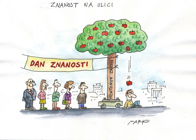 Karikatura: Marko Kočevar