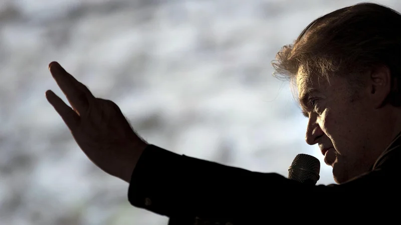 Fotografija: Steve Bannon je bil v Italiji v preteklih treh mesecih najmanj trikrat. FOTO: Massimo Percossi/Ap