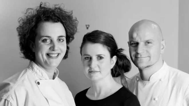 Lastniki restavracije The Checkers: Sarah Francis, Kathryn Francis in Stephane Borie FOTO: The Checkers