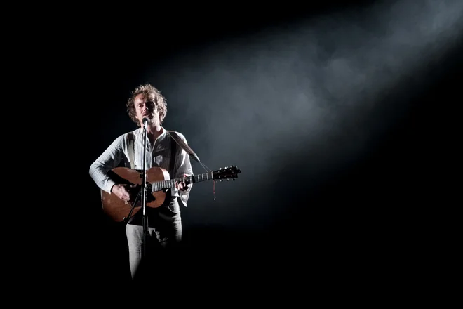 Damien Rice je pripravil izjemen koncert.<br />
FOTO: Kaja Brezočnik, Kino Šiška