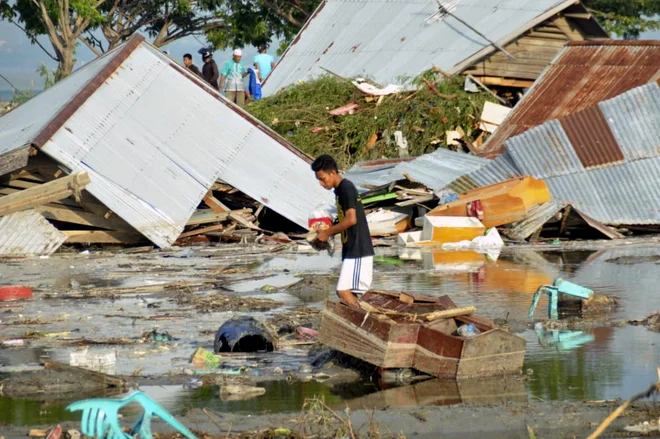 Žalostni prizori iz Indonezije. FOTO: AP