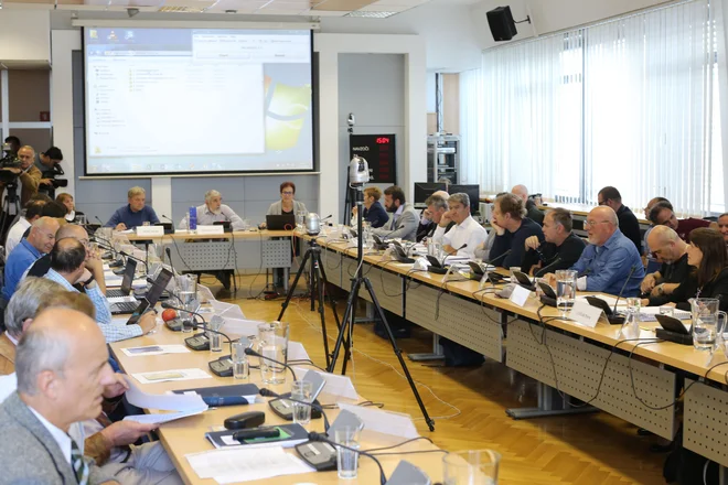 Seja programskega sveta RTV Ljubljana 24.9.2018 [Seja programskega sveta RTV] Foto Tomi Lombar/delo
