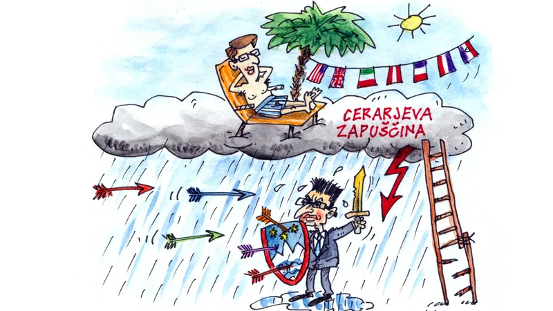 Fotografija: Karikatura: Marko Kočevar