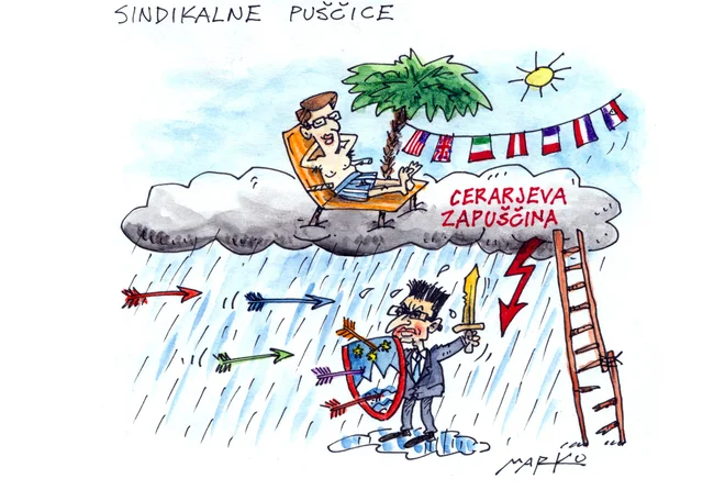 Karikatura: Marko Kočevar