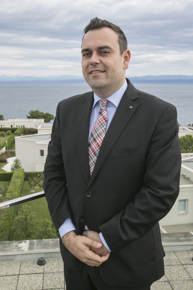 <em>Tomislav Hrala, direktor za marketing in prodajo, Kempinski Palace Portorož. Foto: MK Group</em>