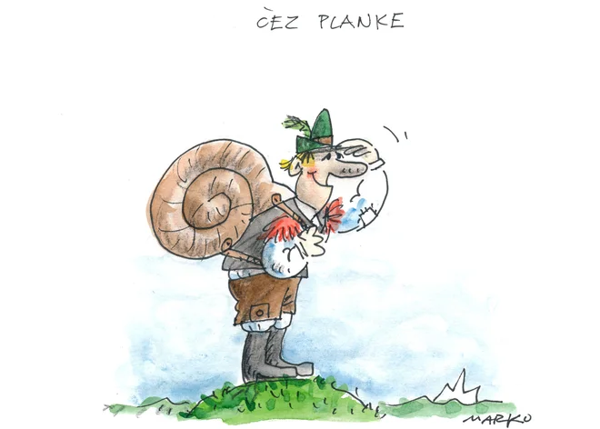 Karikatura: Marko Kočevar