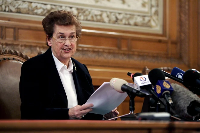 Rosalyn Higgins FOTO: Ed Oudenaarden/Epa