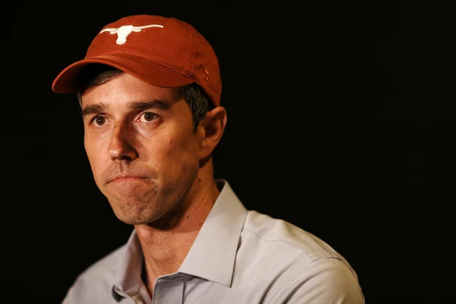 O'Rourke ne sprejema denarja političnih odborov ali korporacij. Foto: Loren Elliott/Reuters