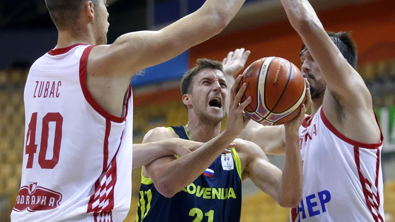 Fotografija: Blaž Mahkovic je tudi reprezentant. FOTO: Roman Šipić/Delo