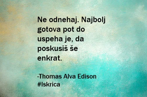 Sobotna iskrica dneva. Foto Delo