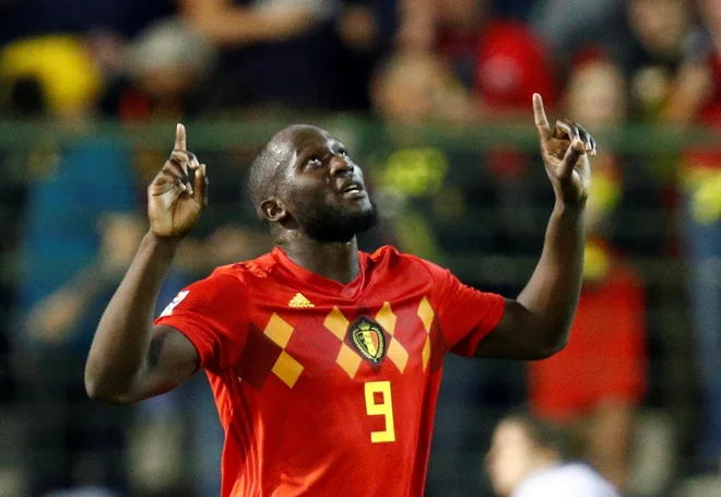Romelu Lukaku letos trese mreže kot za stavo. FOTO: Francois Lenoir/Reuters