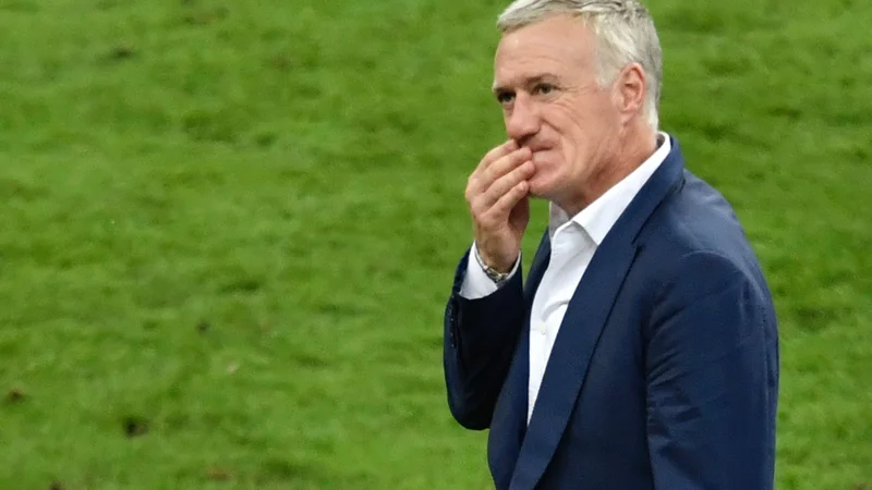 Fotografija: Didier Deschamps, selektor svetovnih prvakov, je pred novimi izzivi. FOTO: AFP