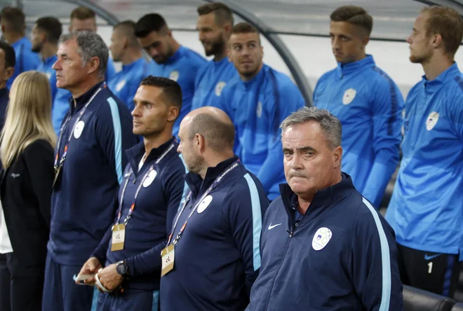 Na delo Tomaža Kavčiča bo treh zaporednih porazih v ligi narodov že letijo mnogi očitki. FOTO: Roman Šipić