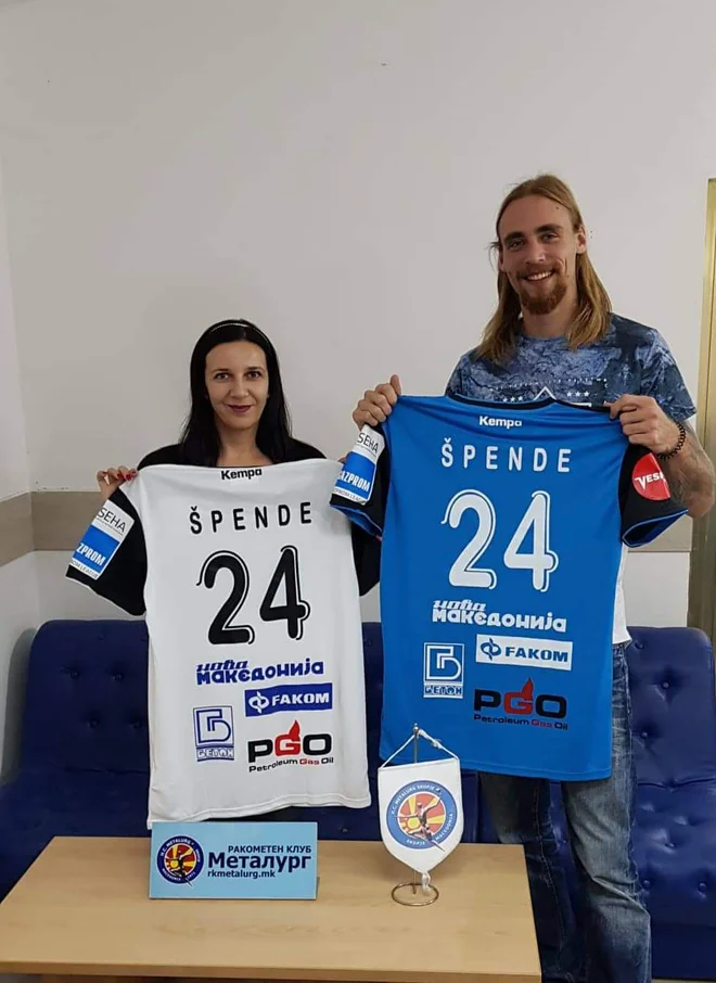 Alekdander Špende se je predstavil kot pomembna okrepitev Metalurga. FOTO: RKM