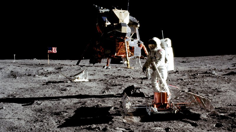 Fotografija: Buzz Aldrin na Luni FOTO: Nasa