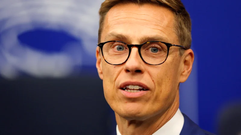 Fotografija: Nekdanji finski premier Alexander Stubb. FOTO: REUTERS/Vincent Kessler