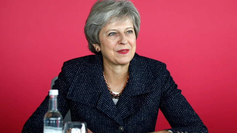 Fotografija: Britanska premierka Theresa May FOTO: AFP