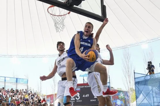 Slovenci so prišli po kolajno in jo osvojili. FOTO: KZS