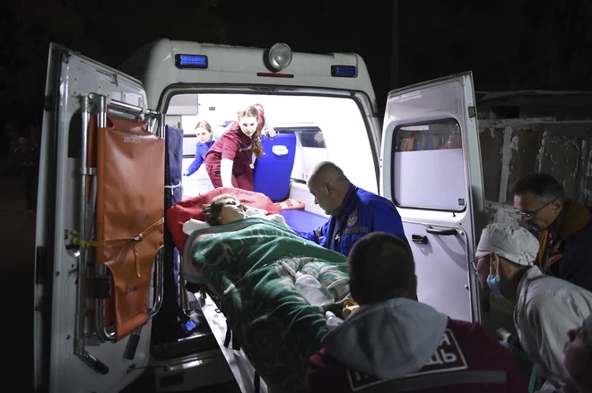 Ranjenih je bilo več deset ljudi. FOTO: Viktor Korotaev/Ap