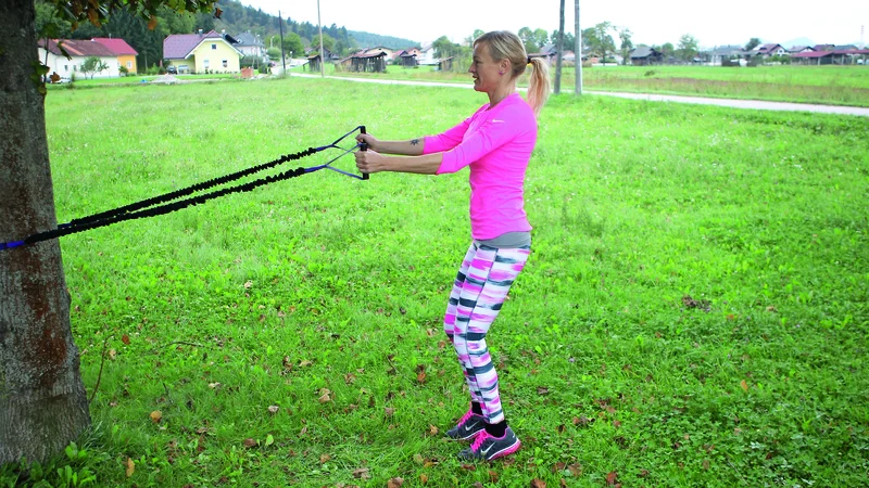 Fotografija: Kakšen elastičen trak je primeren? FOTO: Arhiv Polet/Delo