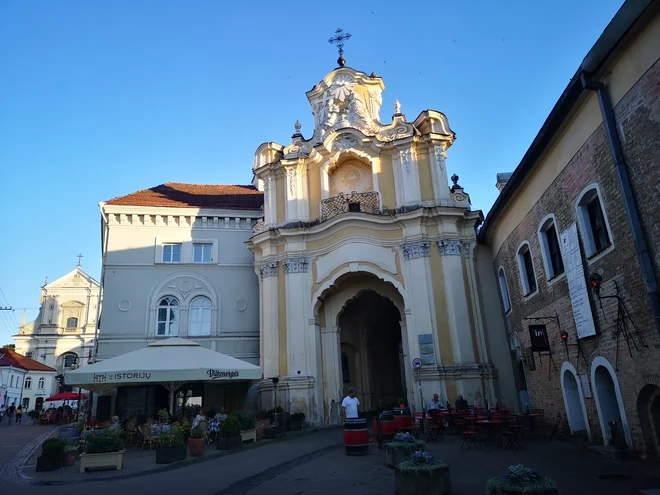 Slikovita Vilna je pritegnila številne snemalne ekipe. FOTO: Marko Gams