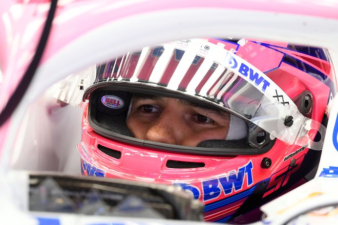 Sergio Perez se poslavlja od Racing Pointa. FOTO: Lluis Gene/AFP