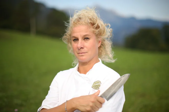 Ana Roš, pejemnica dveh Michelinovih zvezdic, je tudi zvezda tujih ocenjevalcev Slovenije kot turistične destinacije. FOTO: Jure Eržen/Delo