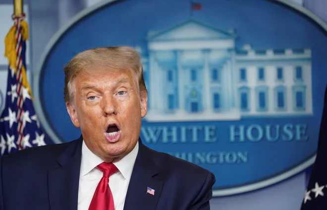 Donald Trump želi ponovno zmagati na bližajočih se volitvah. FOTO: Kevin Lamarque/Reuters