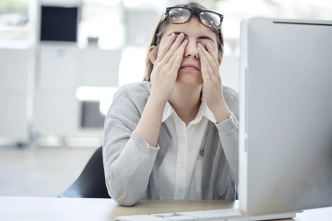 Stres je vir bolezni na delovnem mestu. FOTO Thinkstock