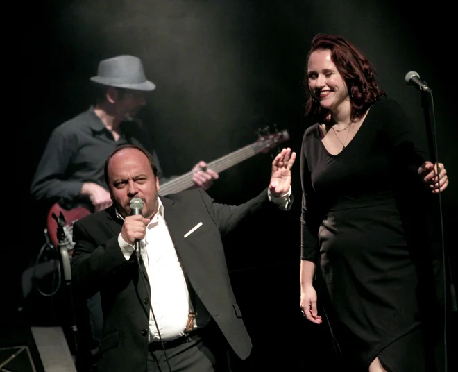 Koncert skupine SLO blues v SiTi Teatru.<br />
FOTO: Roman Šipić