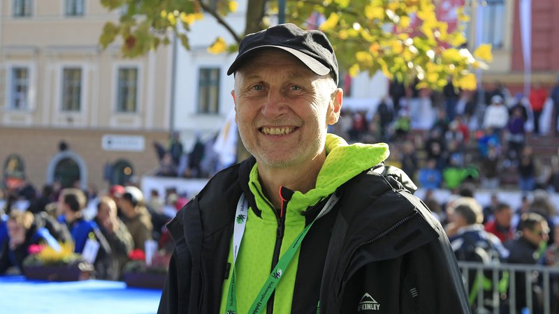 Fotografija: Predsednik organizacijskega odbora Andrej Razdrih se zaveda, da bo 23. izvedba zelo pomembna za prihodnost maratona. Foto Leon Vidic