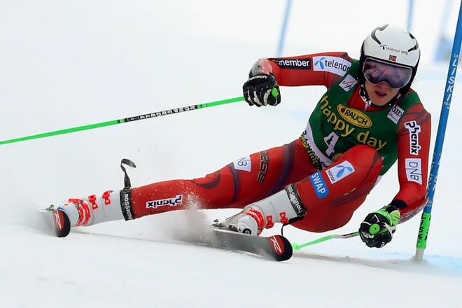 Norvežan ima za sabo najboljšo sezono v karieri, zato pravi, da druga mesta, ki jih je osvajal za Marcelom Hirscherjem, niso njegova motivacija. FOTO: Tomi Lombar/Delo
