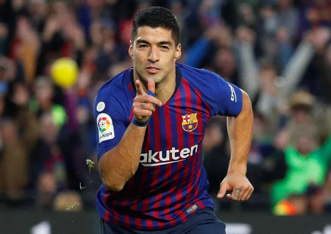 Luis Suarez je bil na začetku sezone v slabi formi, na clasicu pa je eksplodiral. FOTO: Reuters
