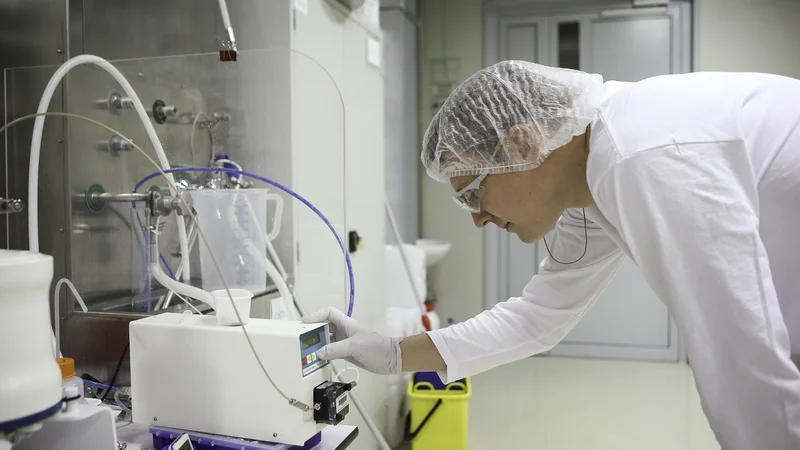 Fotografija: Farmacevtska industrija krize pri zaposlovanju ni občutila. FOTO: Jože Suhadolnik