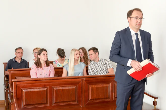 Sojenje Birtič Damjanu za malomarno zdravljenje pacienta se je nadaljevalo. FOTO: Marko Feist&nbsp;