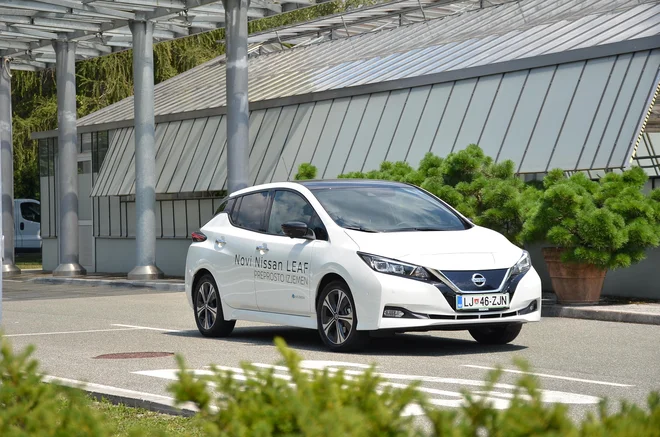 Novo generacijo električnega leafa predajo kupcu po štirih do petih mesecih. Foto Gašper Boncelj