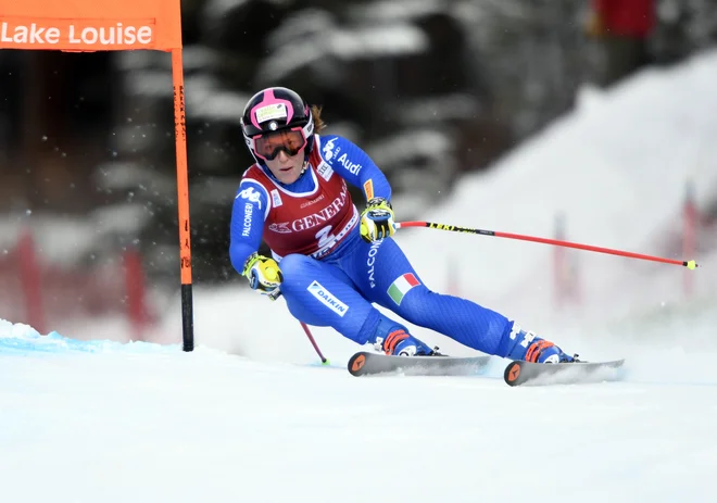 Elena Fanchini je nazadnje tekmovala decembra lani. Sledila je 10-mesečna bolniška odsotnost. FOTO: Usa Today/Reuters