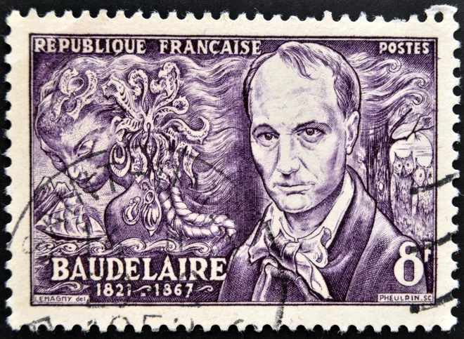 Charles Baudelaire velja za enega največjih francoskih pesnikov. FOTO: Shutterstock