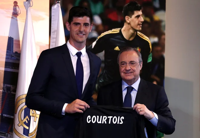 Vratar Thibaut Courtois je poleti stal Madridčane 40 milijonov evrov. Florentino Perez ve, da lahko zgradi novo sanjsko moštvo le z nakupi novih zvezdniških obrazov.