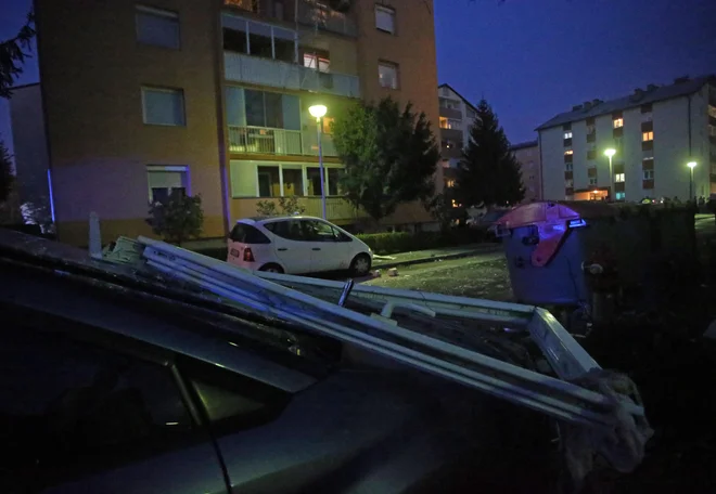Na kraj je prispelo več deset gasilcev. FOTO:Tadej Regent/delo