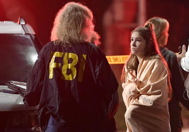 Na kraj dogodka so prihiteli pripadniki FBI. FOTO: Mark J. Terrill/Ap