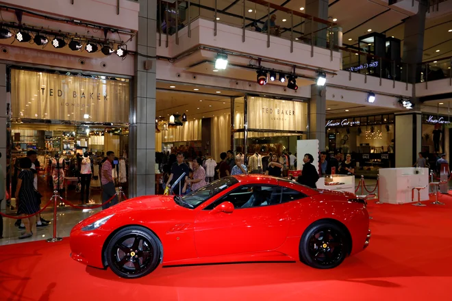 Ferrari california. Foto Reuters