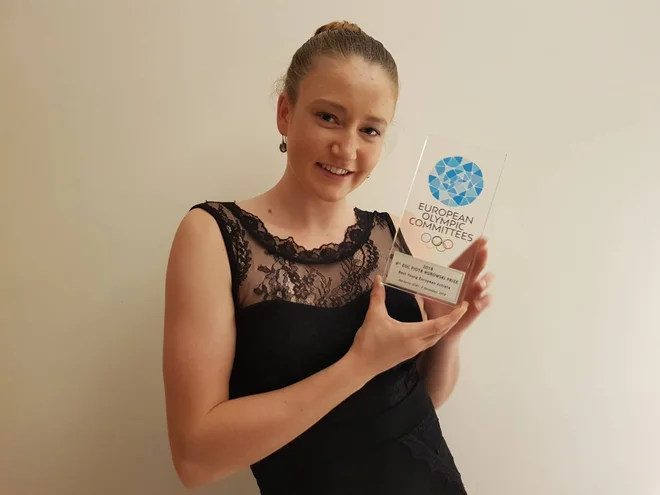 Eva Alina Hočevar je med najopaznejšimi evropskimi športnicami. FOTO: Kanu klub Simon