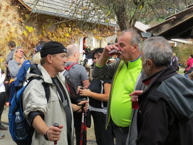 Številnim je cviček dobro poplaknil grlo. FOTO: Bojan Rajšek/Delo