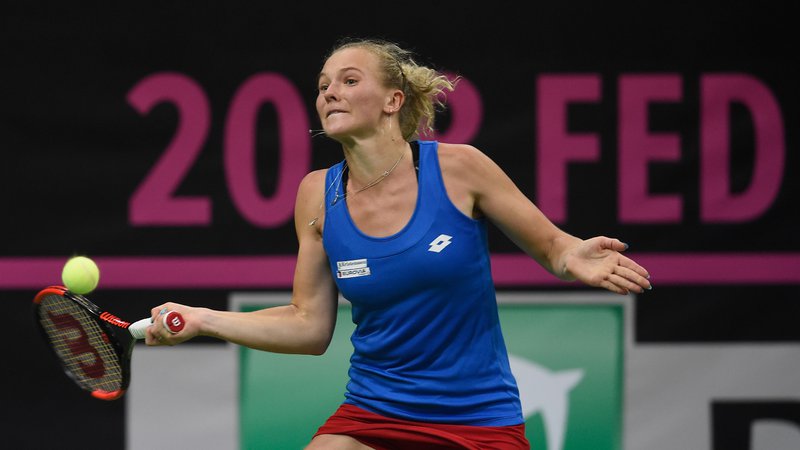 Fotografija: Češke tenisače niso imele težav z Američankami. FOTO: AFP